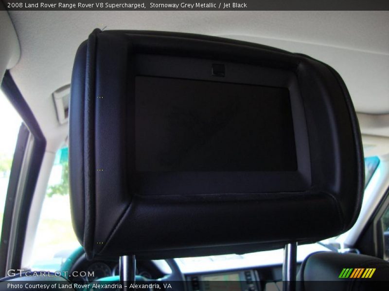 Stornoway Grey Metallic / Jet Black 2008 Land Rover Range Rover V8 Supercharged