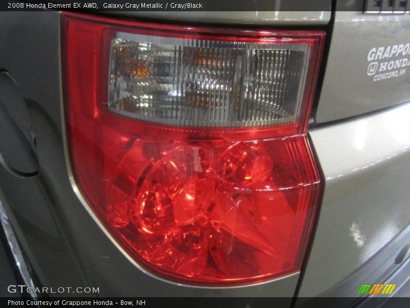 Galaxy Gray Metallic / Gray/Black 2008 Honda Element EX AWD