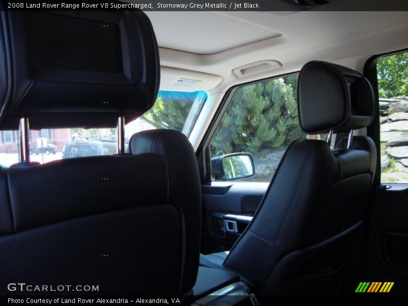 Stornoway Grey Metallic / Jet Black 2008 Land Rover Range Rover V8 Supercharged