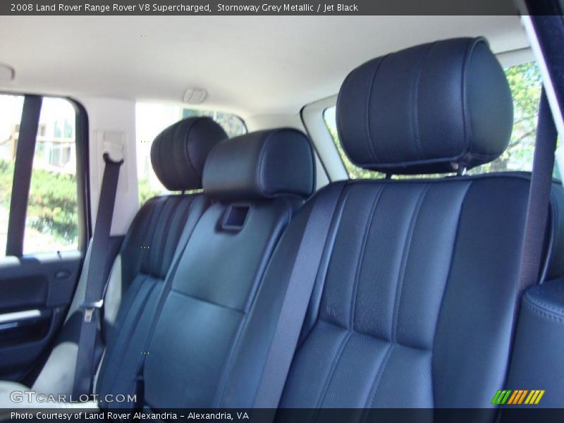 Stornoway Grey Metallic / Jet Black 2008 Land Rover Range Rover V8 Supercharged