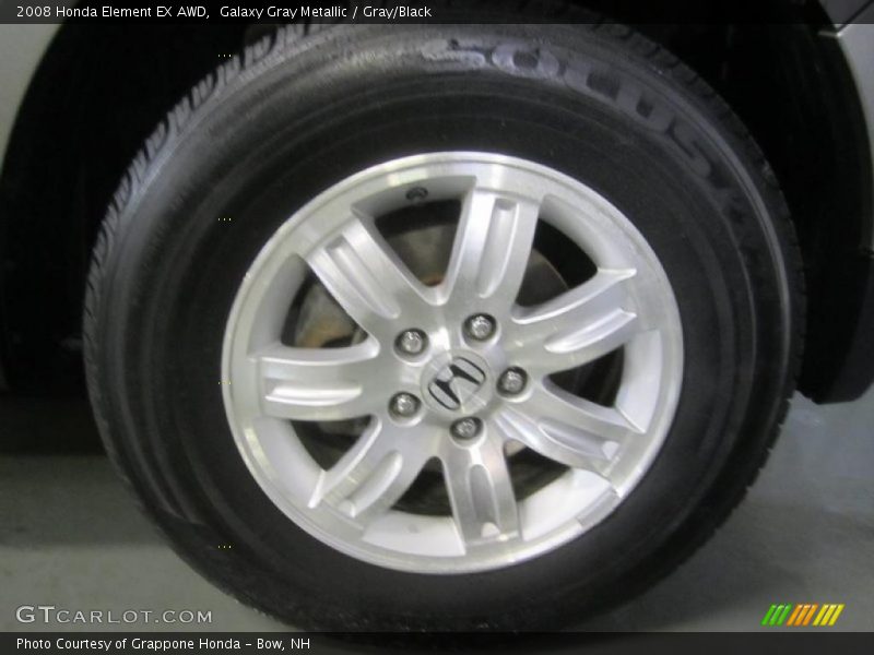 Galaxy Gray Metallic / Gray/Black 2008 Honda Element EX AWD