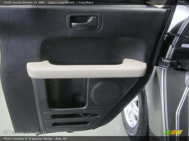 Galaxy Gray Metallic / Gray/Black 2008 Honda Element EX AWD