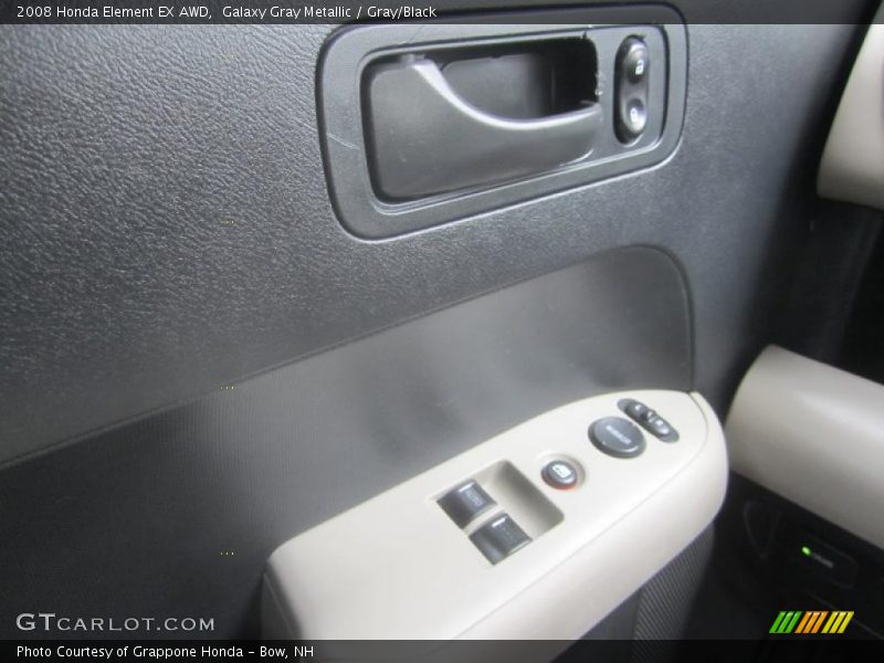 Galaxy Gray Metallic / Gray/Black 2008 Honda Element EX AWD