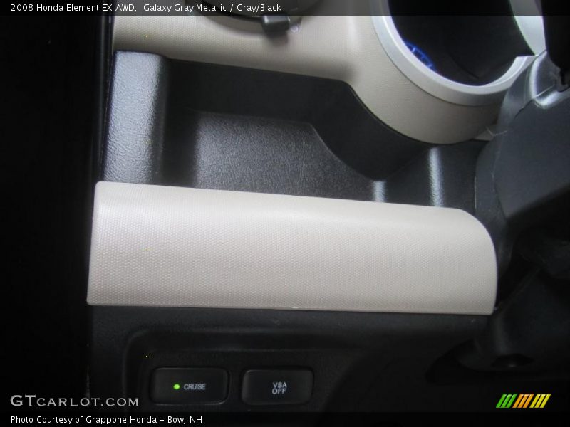 Galaxy Gray Metallic / Gray/Black 2008 Honda Element EX AWD