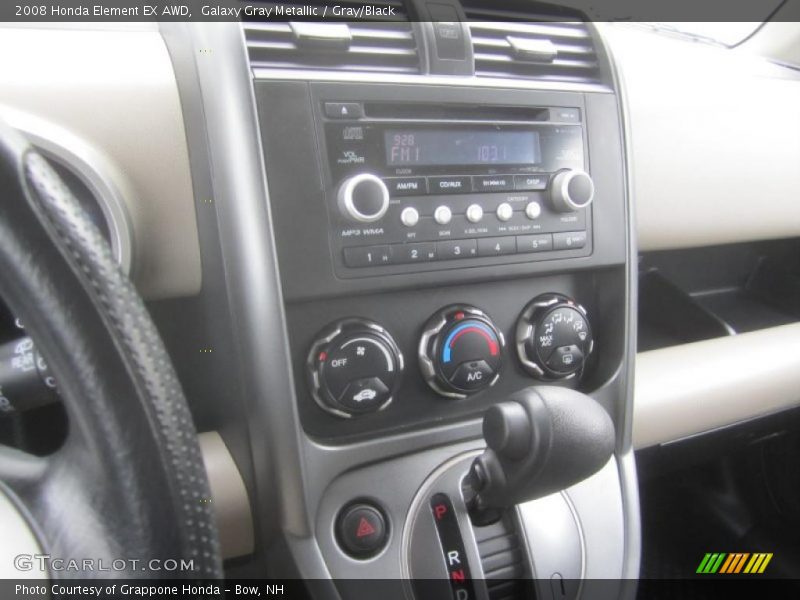 Galaxy Gray Metallic / Gray/Black 2008 Honda Element EX AWD