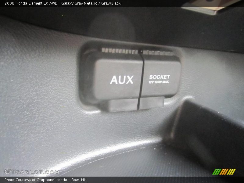 Galaxy Gray Metallic / Gray/Black 2008 Honda Element EX AWD