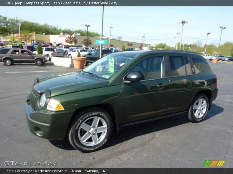  2007 Compass Sport Jeep Green Metallic
