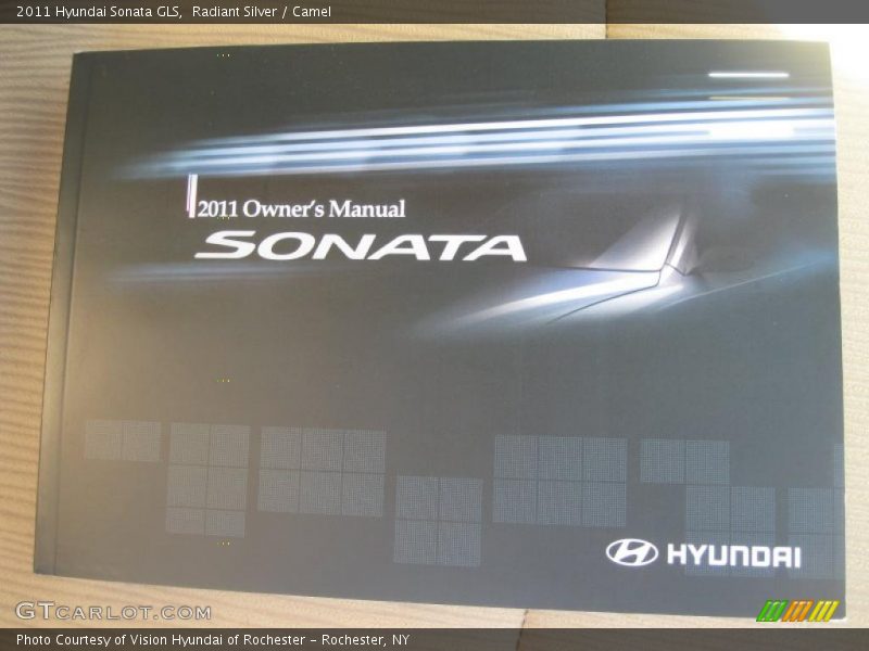 Radiant Silver / Camel 2011 Hyundai Sonata GLS