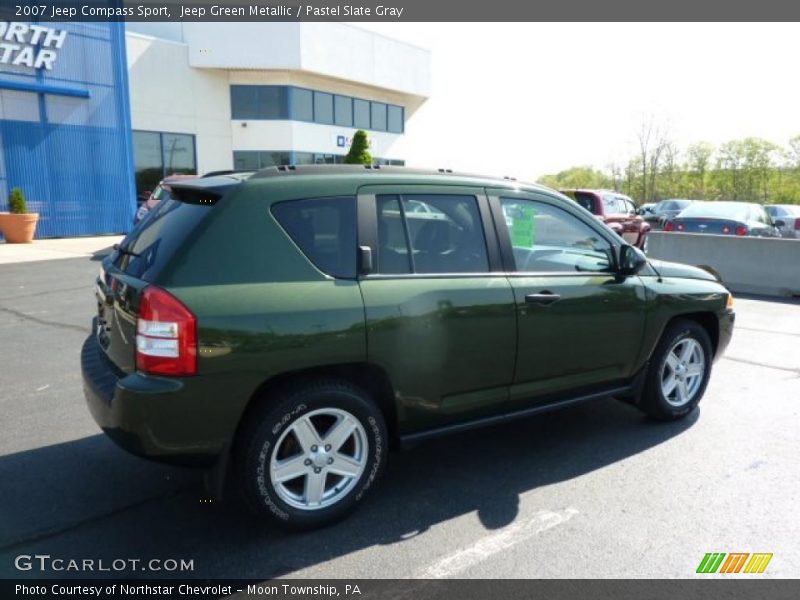 Jeep Green Metallic / Pastel Slate Gray 2007 Jeep Compass Sport
