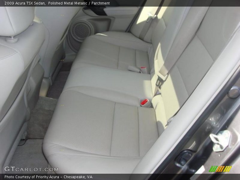 Polished Metal Metallic / Parchment 2009 Acura TSX Sedan