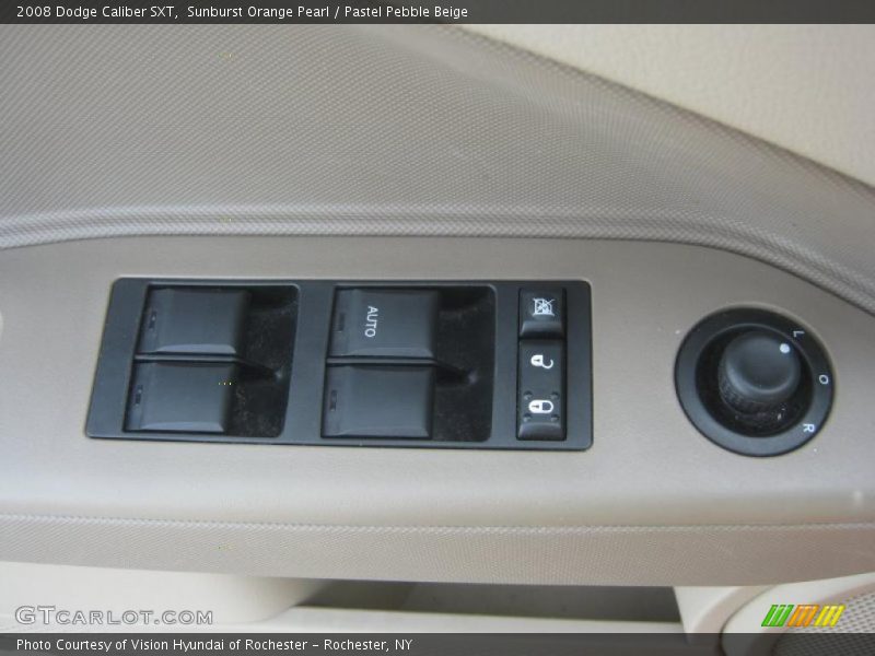 Sunburst Orange Pearl / Pastel Pebble Beige 2008 Dodge Caliber SXT