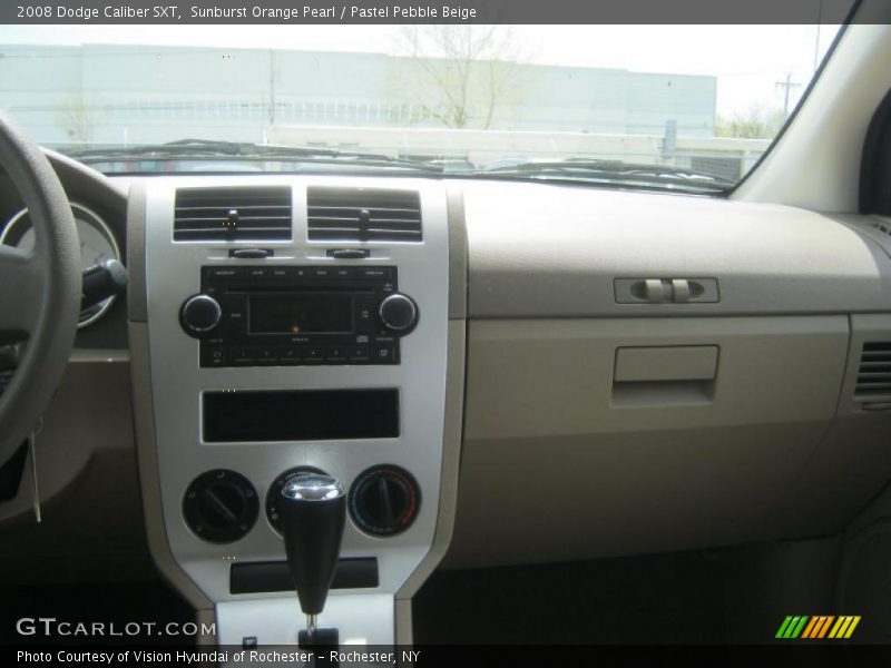 Sunburst Orange Pearl / Pastel Pebble Beige 2008 Dodge Caliber SXT