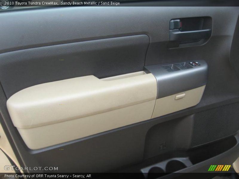 Sandy Beach Metallic / Sand Beige 2010 Toyota Tundra CrewMax