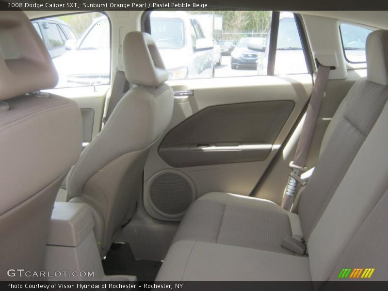 Sunburst Orange Pearl / Pastel Pebble Beige 2008 Dodge Caliber SXT