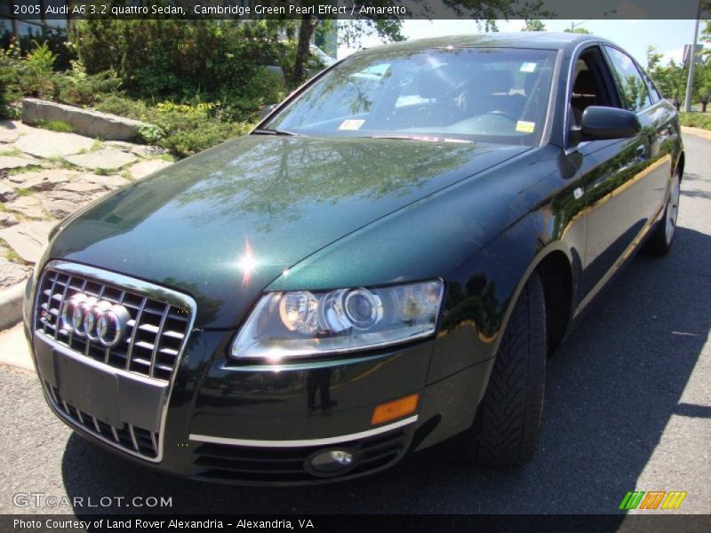 Cambridge Green Pearl Effect / Amaretto 2005 Audi A6 3.2 quattro Sedan