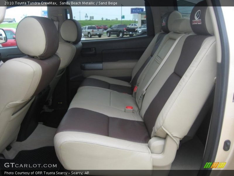 Sandy Beach Metallic / Sand Beige 2010 Toyota Tundra CrewMax