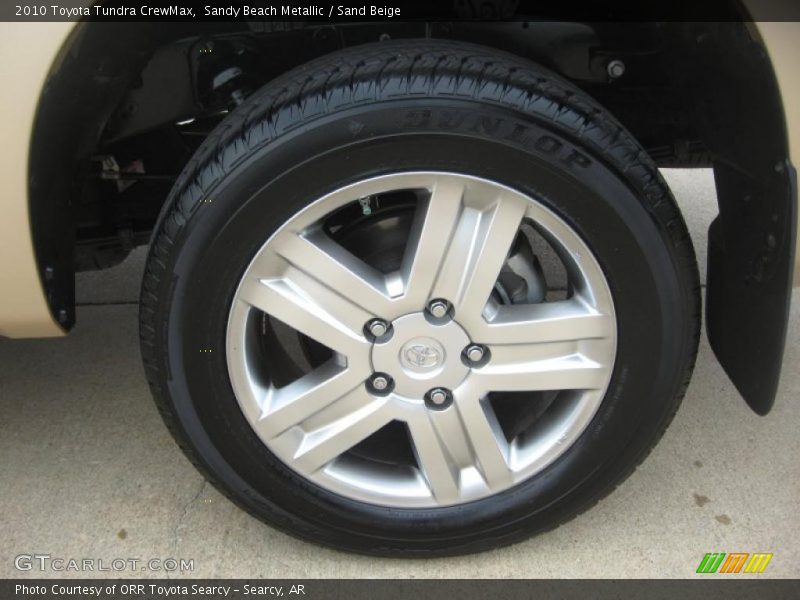 Sandy Beach Metallic / Sand Beige 2010 Toyota Tundra CrewMax