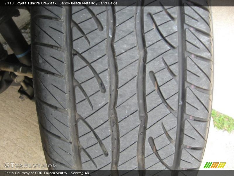 Sandy Beach Metallic / Sand Beige 2010 Toyota Tundra CrewMax