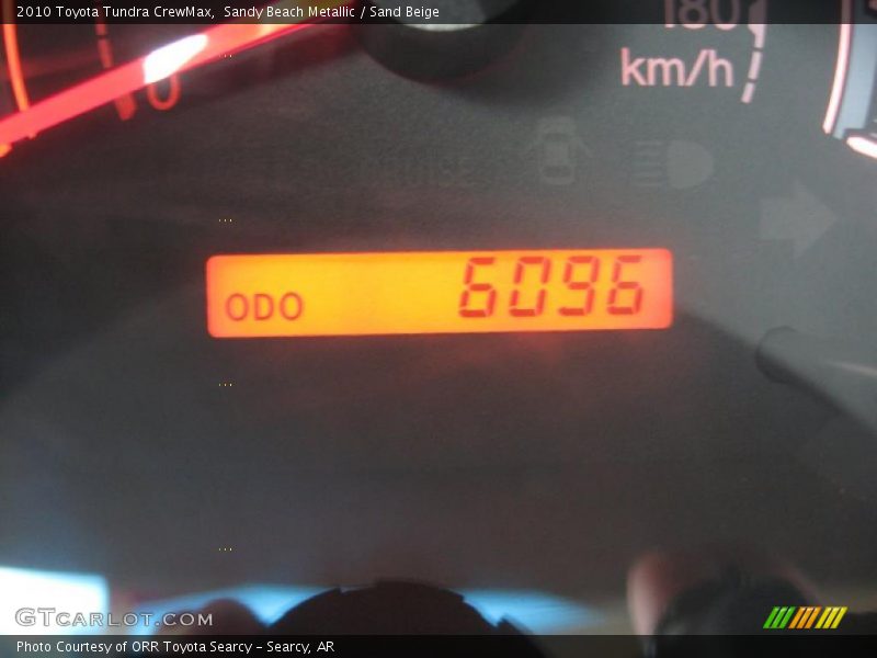 Sandy Beach Metallic / Sand Beige 2010 Toyota Tundra CrewMax