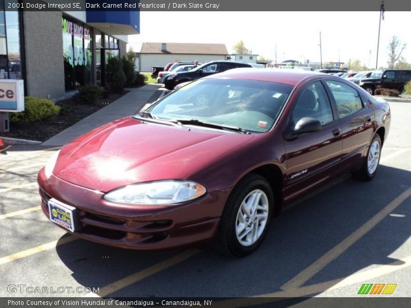 Dark Garnet Red Pearlcoat / Dark Slate Gray 2001 Dodge Intrepid SE
