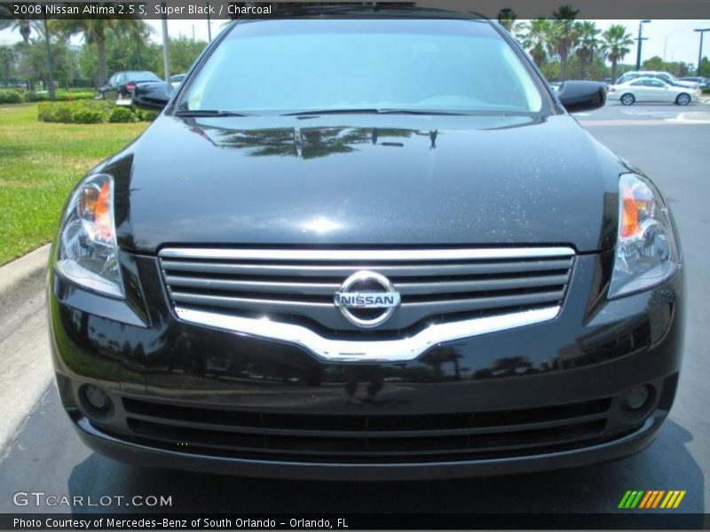 Super Black / Charcoal 2008 Nissan Altima 2.5 S