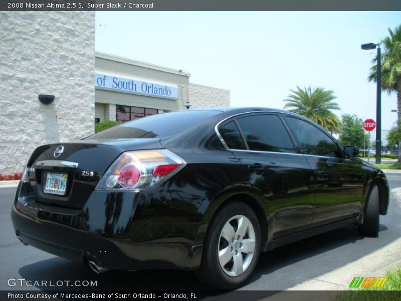 Super Black / Charcoal 2008 Nissan Altima 2.5 S