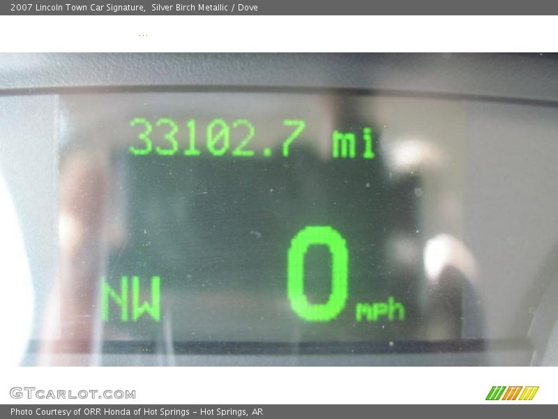 Silver Birch Metallic / Dove 2007 Lincoln Town Car Signature