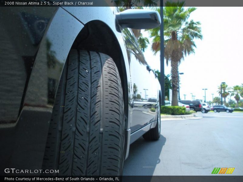Super Black / Charcoal 2008 Nissan Altima 2.5 S