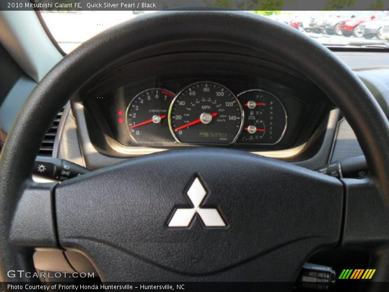Quick Silver Pearl / Black 2010 Mitsubishi Galant FE