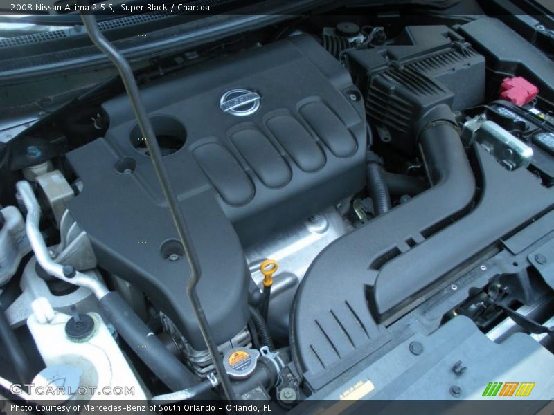 Super Black / Charcoal 2008 Nissan Altima 2.5 S