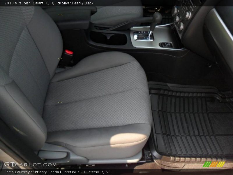 Quick Silver Pearl / Black 2010 Mitsubishi Galant FE