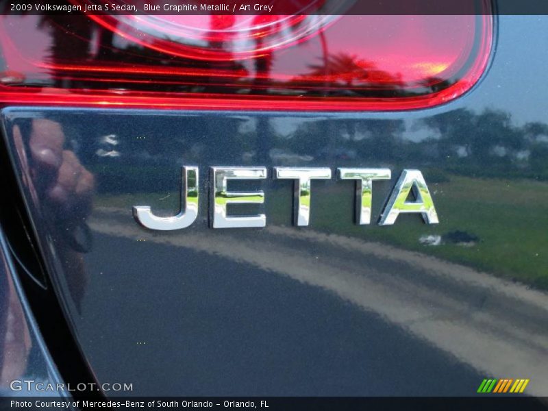 Blue Graphite Metallic / Art Grey 2009 Volkswagen Jetta S Sedan