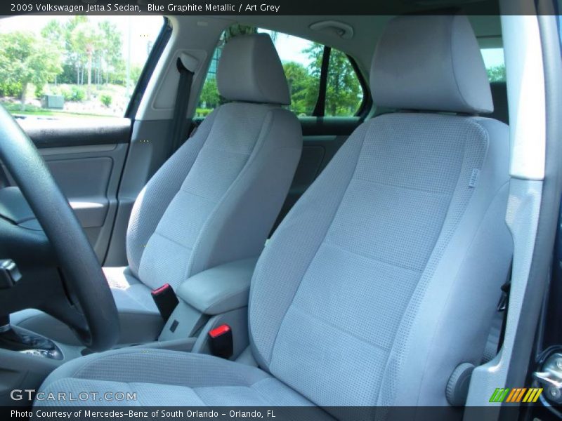 Blue Graphite Metallic / Art Grey 2009 Volkswagen Jetta S Sedan