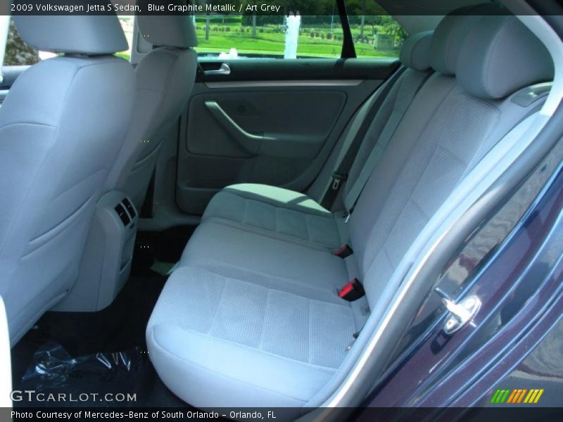 Blue Graphite Metallic / Art Grey 2009 Volkswagen Jetta S Sedan