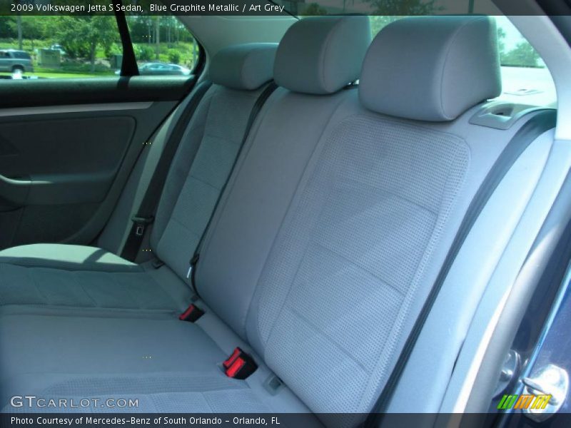 Blue Graphite Metallic / Art Grey 2009 Volkswagen Jetta S Sedan
