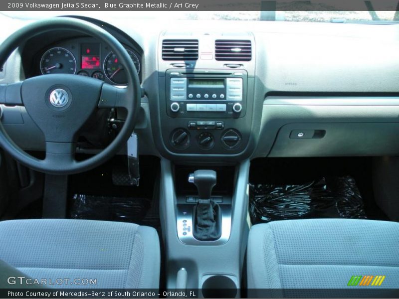 Blue Graphite Metallic / Art Grey 2009 Volkswagen Jetta S Sedan