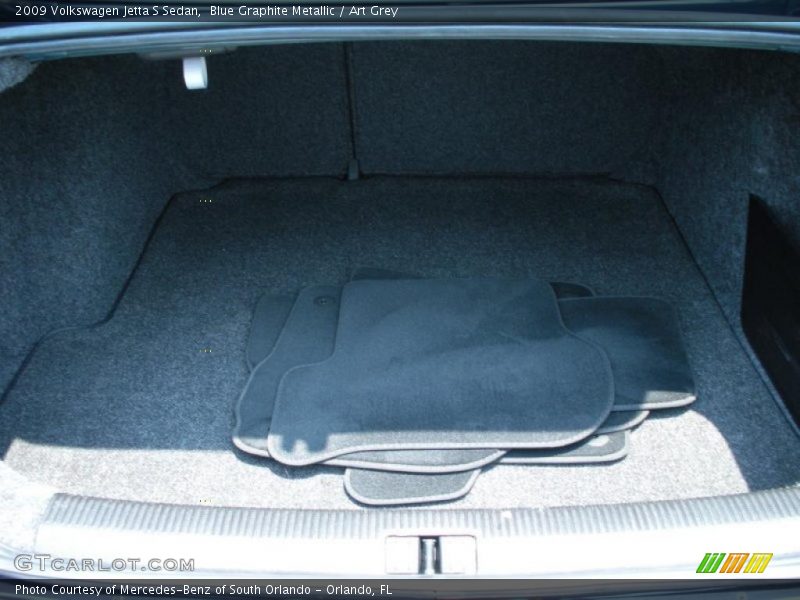 Blue Graphite Metallic / Art Grey 2009 Volkswagen Jetta S Sedan