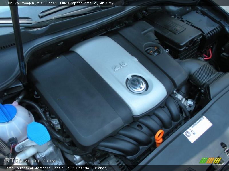 Blue Graphite Metallic / Art Grey 2009 Volkswagen Jetta S Sedan
