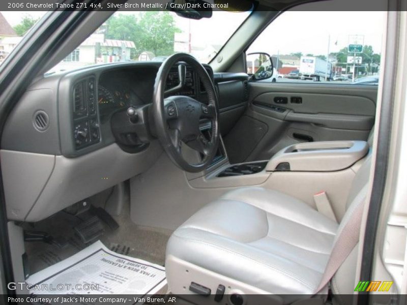  2006 Tahoe Z71 4x4 Gray/Dark Charcoal Interior