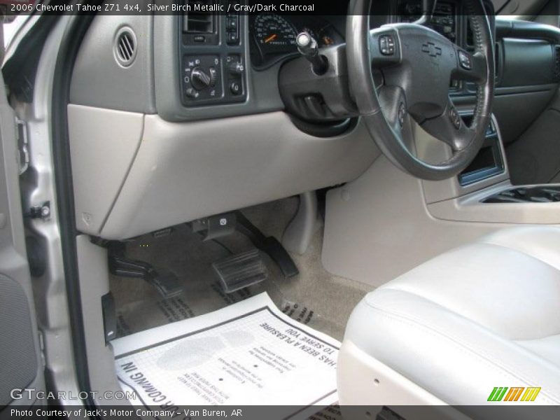 Silver Birch Metallic / Gray/Dark Charcoal 2006 Chevrolet Tahoe Z71 4x4