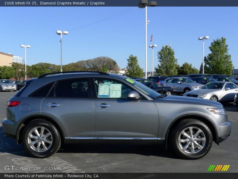 Diamond Graphite Metallic / Graphite 2008 Infiniti FX 35