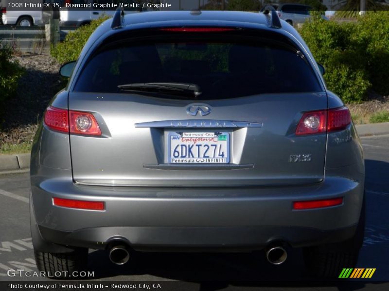 Diamond Graphite Metallic / Graphite 2008 Infiniti FX 35