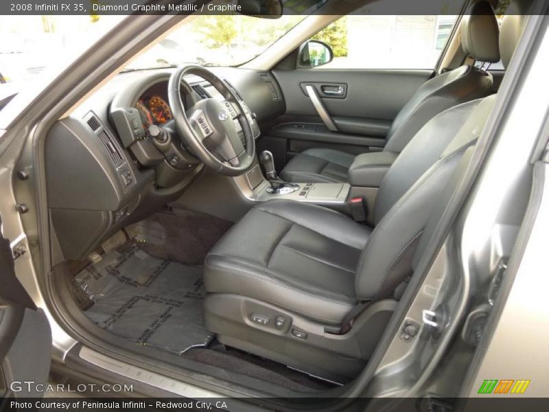 Diamond Graphite Metallic / Graphite 2008 Infiniti FX 35