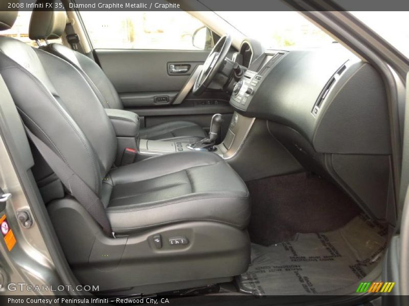 Diamond Graphite Metallic / Graphite 2008 Infiniti FX 35