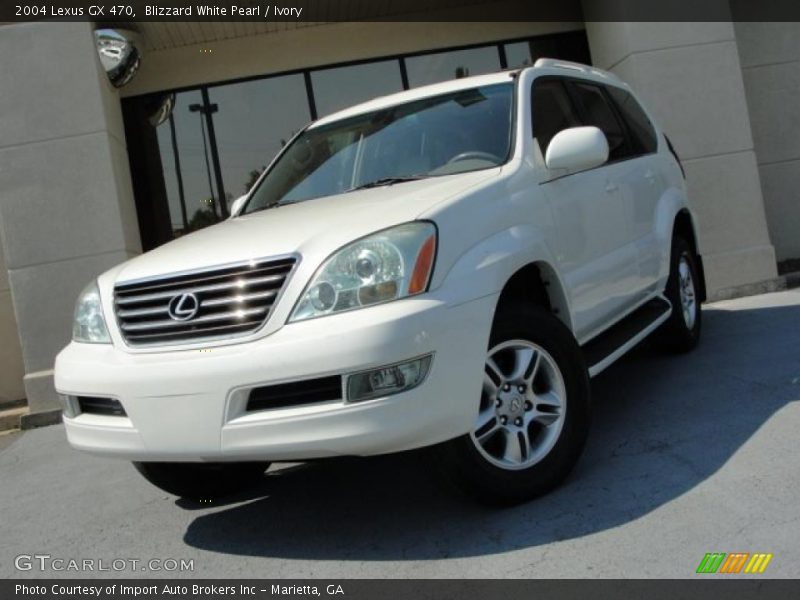 Blizzard White Pearl / Ivory 2004 Lexus GX 470
