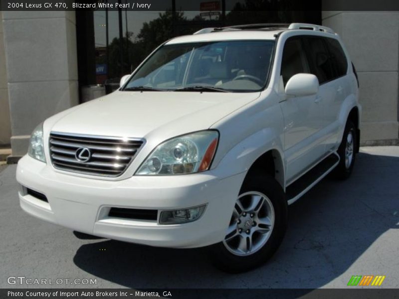 Blizzard White Pearl / Ivory 2004 Lexus GX 470