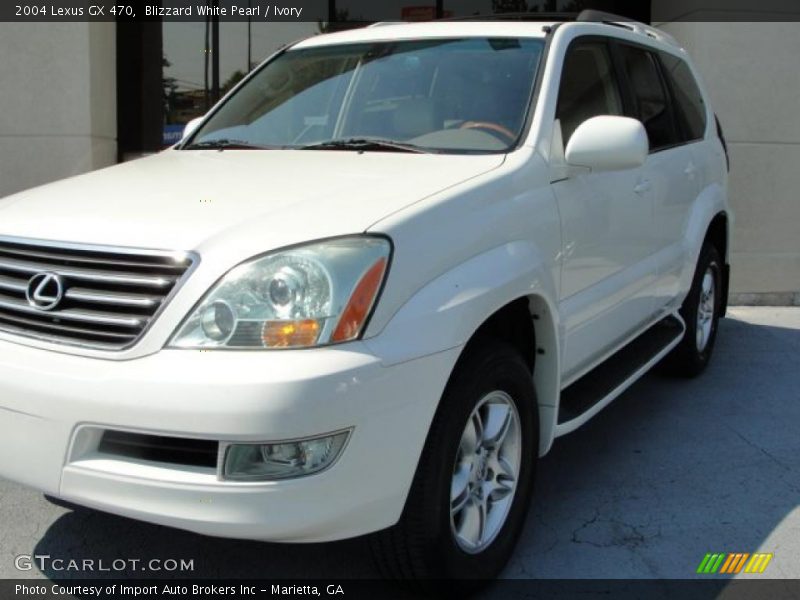 Blizzard White Pearl / Ivory 2004 Lexus GX 470