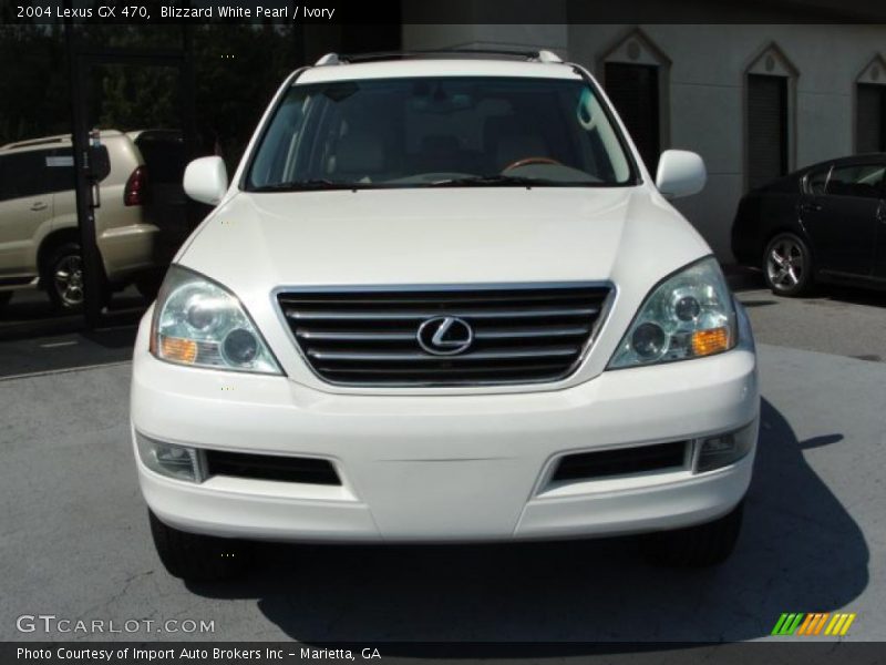 Blizzard White Pearl / Ivory 2004 Lexus GX 470