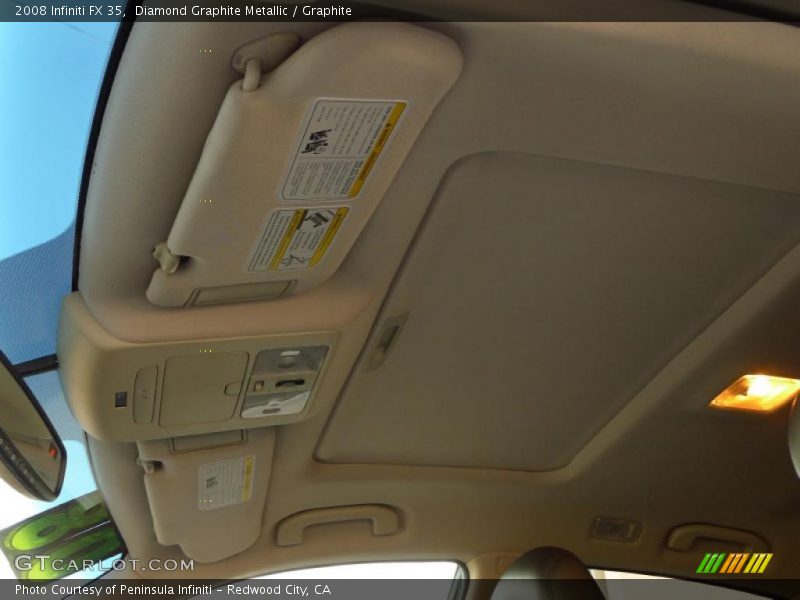 Diamond Graphite Metallic / Graphite 2008 Infiniti FX 35
