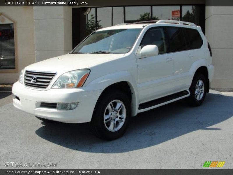 Blizzard White Pearl / Ivory 2004 Lexus GX 470